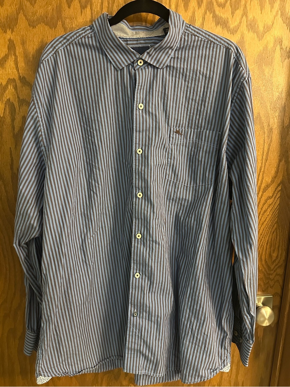 Tommy Bahama Striped Button Down Shirt XXL